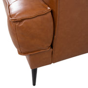 Sofa LEO 2-seater, light brown - kuva 8