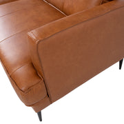 Sofa LEO 3-seater, light brown - kuva 7