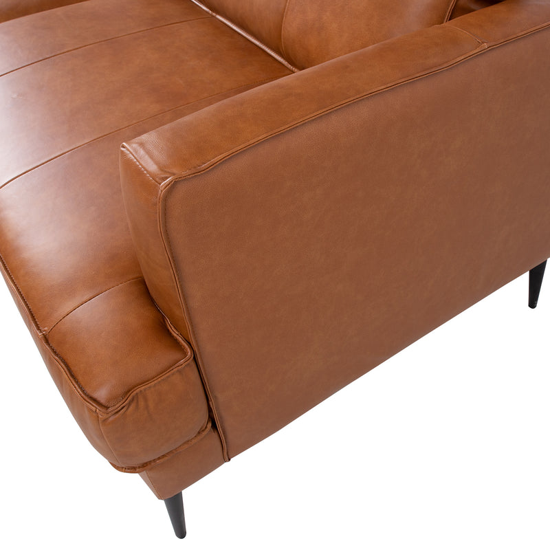 Sofa LEO 3-seater, light brown - kuva 7