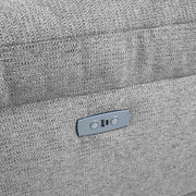 Corner sofa LUZERN LC, electric recliner, light grey - kuva 8