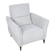 Recliner armchair MIAMI with electric mechanism, light beige - kuva 5