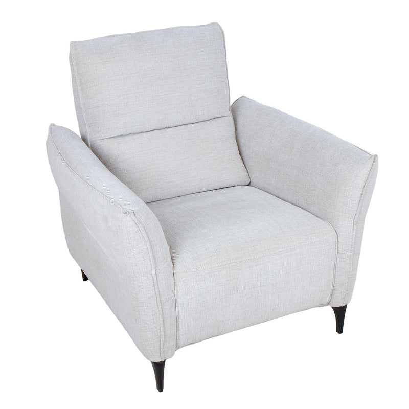 Recliner armchair MIAMI with electric mechanism, light beige - kuva 5