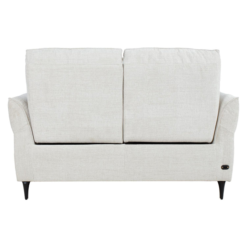 Recliner sofa MIAMI 2-seater with electric mechanism, light beige - kuva 8