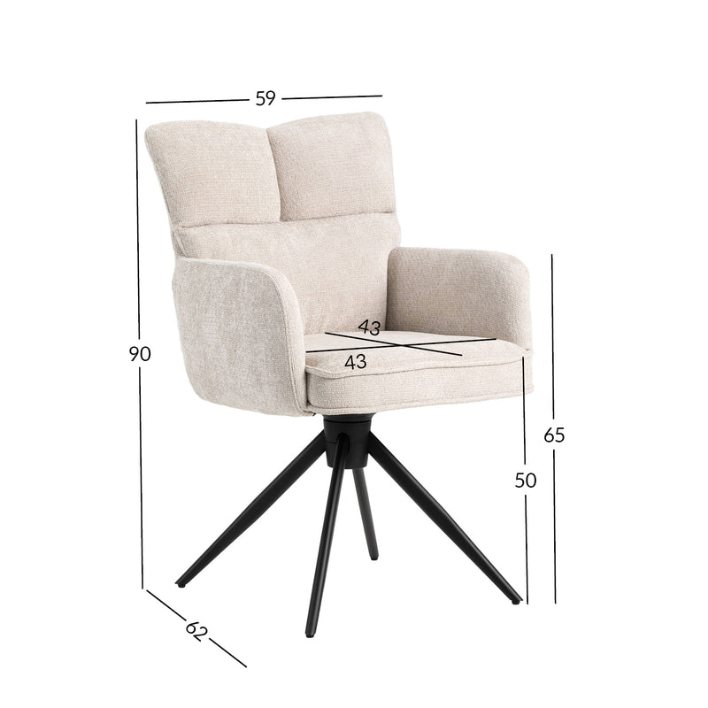 Chair LORENA swivel - kuva 2