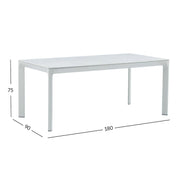Table MELROSE 180x90xH75cm, beige - kuva 2