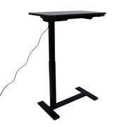 Desk ERGO with 1 motor 70x40xH65-103cm, black - kuva 6