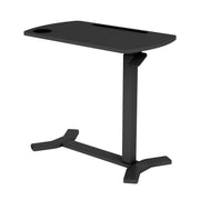 Desk ERGO with one leg 70x40xH67,5-106cm, manual, black - 18709
