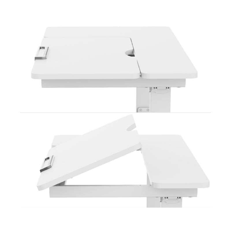 Children's desk ERGO KID with 1 motor 112x60xH56-80cm, white - kuva 2