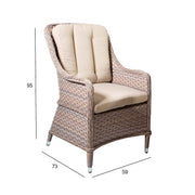 Eden ulkonojatuoli, beige