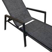 Deck chair DELGADO grey - kuva 5