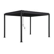 Gazebo MIRADOR-88 3x3m, dark grey - 19487