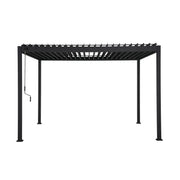 Gazebo MIRADOR-88 3x3m, dark grey - kuva 3