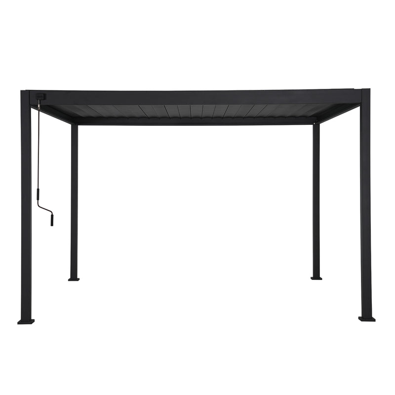 Gazebo MIRADOR-88 3x3m, dark grey - kuva 5