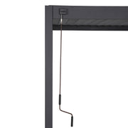 Gazebo MIRADOR-88 3x3m, dark grey - kuva 6