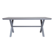 Table CORINNA 180x100x74cm, light grey - kuva 2