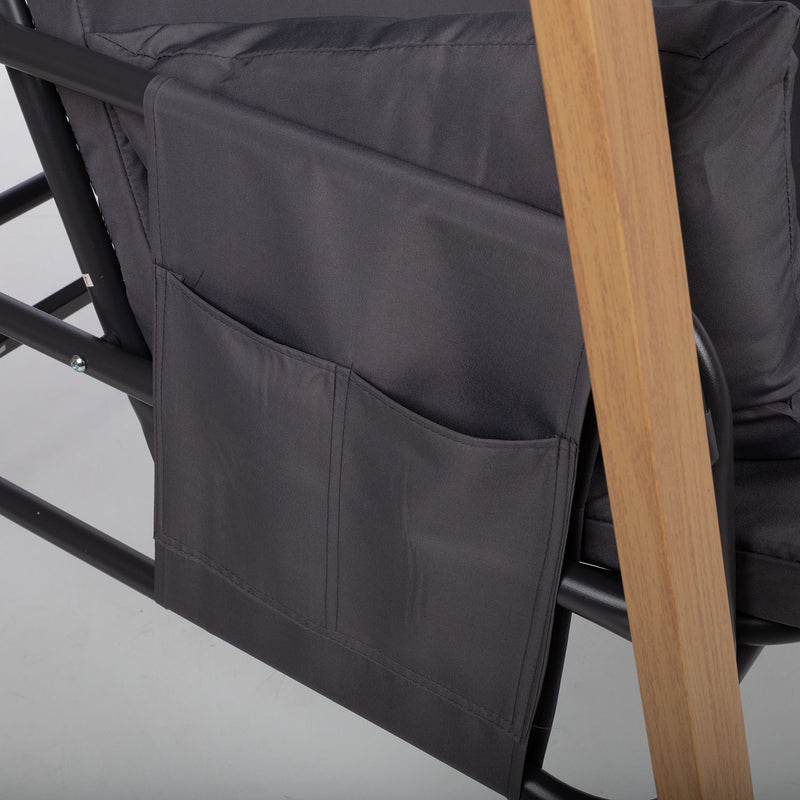 Garden swing HELIA 3-seater, hall - kuva 8