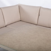 Garden furniture set UPLAND table and corner sofa, beige - kuva 8