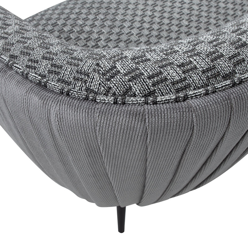 Sofa ACCENT 3-seater, grey - kuva 7