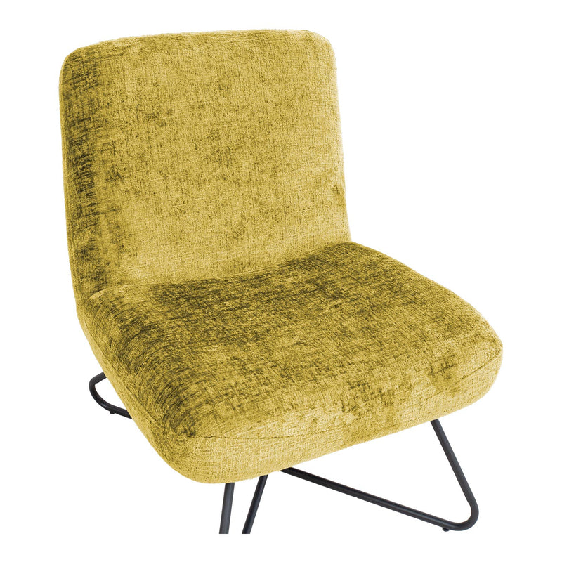 Slipper chair FARICA yellow - kuva 7