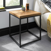 Side table INDUS 45x45xH50cm, oak - kuva 4