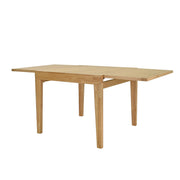 Dining table BOWEN 90+90x90xH76cm, oak - kuva 6
