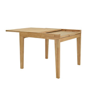 Dining table BOWEN 90+90x90xH76cm, oak - kuva 7