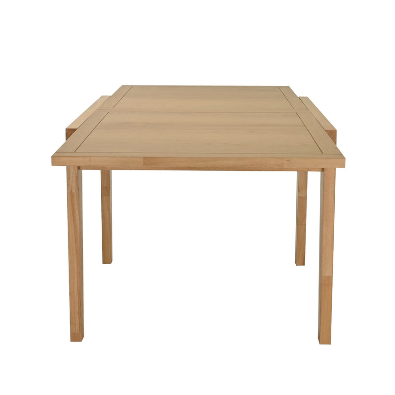 Dining table BOWEN 90+90x90xH76cm, oak - kuva 8