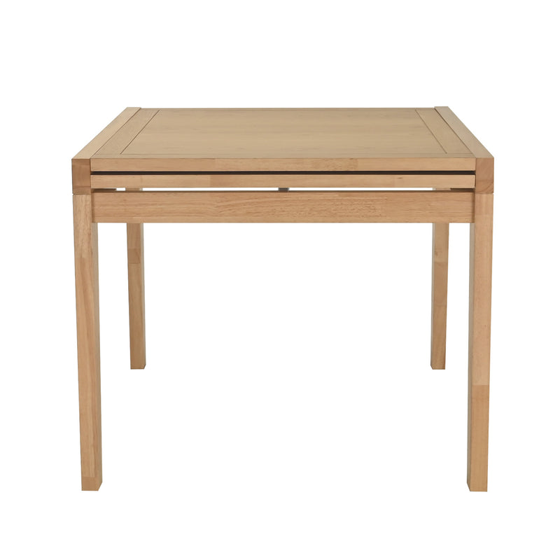 Dining table BOWEN 90+90x90xH76cm, oak - kuva 10