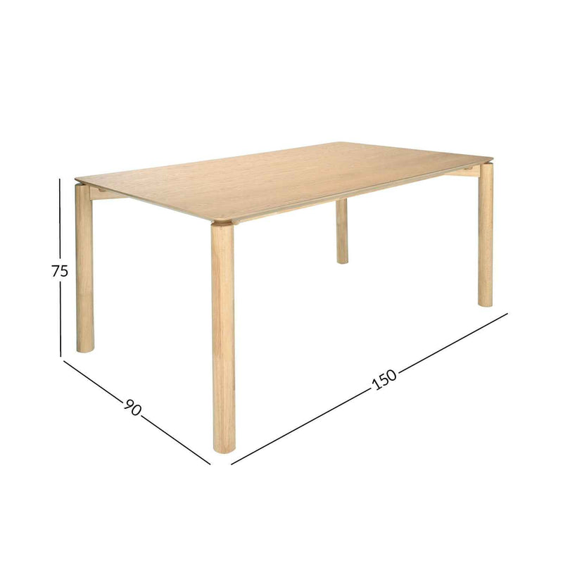 MAKU Gardenia ruokapöytä, tammi