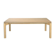 Coffee table GARDENIA 120x60xH45cm, oak - kuva 3