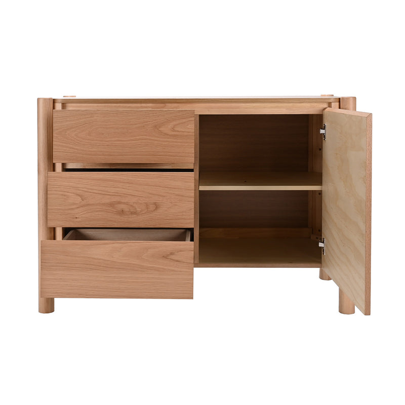 Side board GARDENIA 108x43xH80,5cm, oak - kuva 5