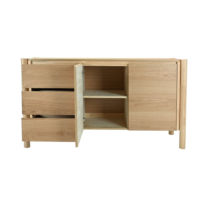 Side board GARDENIA 143x43xH80,5cm, oak - kuva 7