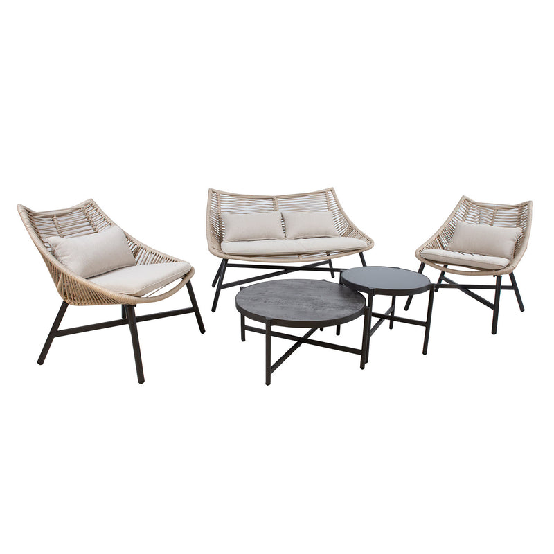 Garden furniture set HELSINKI 2 tables - 20535