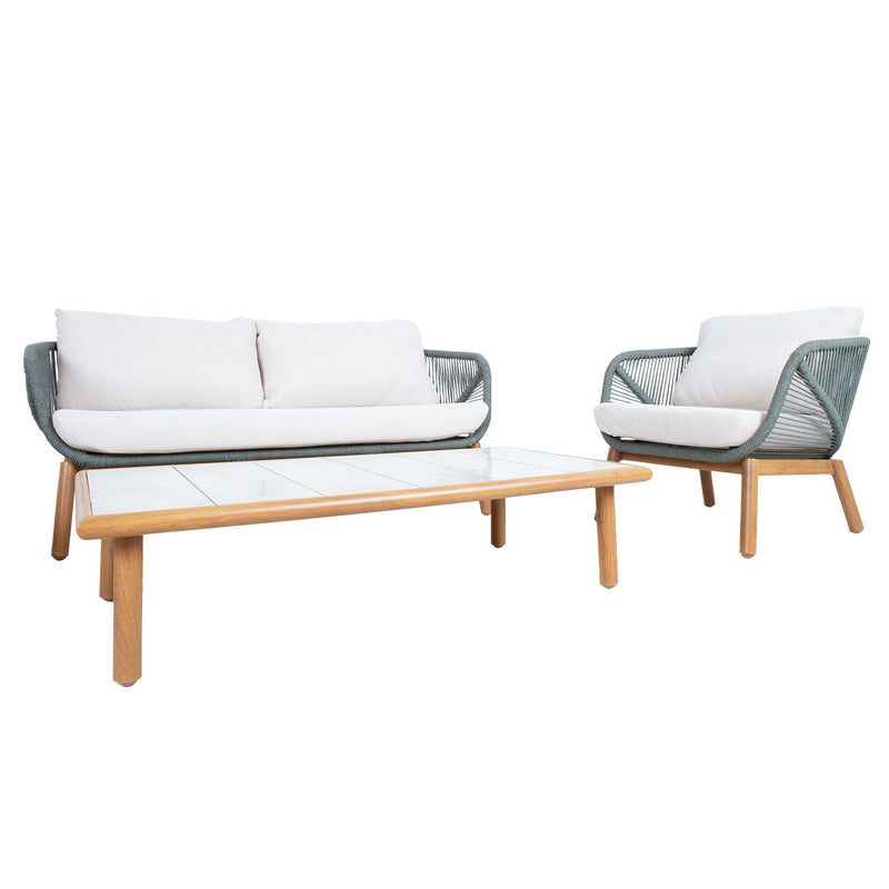 Garden furniture set TUXEDO table, sofa and 2 chairs - kuva 6