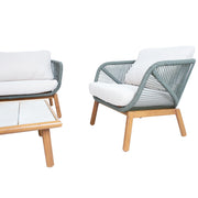 Garden furniture set TUXEDO table, sofa and 2 chairs - kuva 7