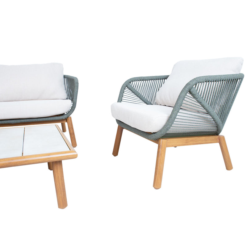 Garden furniture set TUXEDO table, sofa and 2 chairs - kuva 7