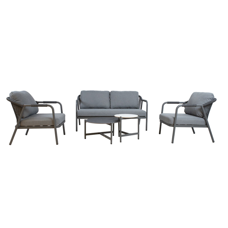 Garden furinture set KASSEL 2 tables, sofa and 2 chairs - kuva 4