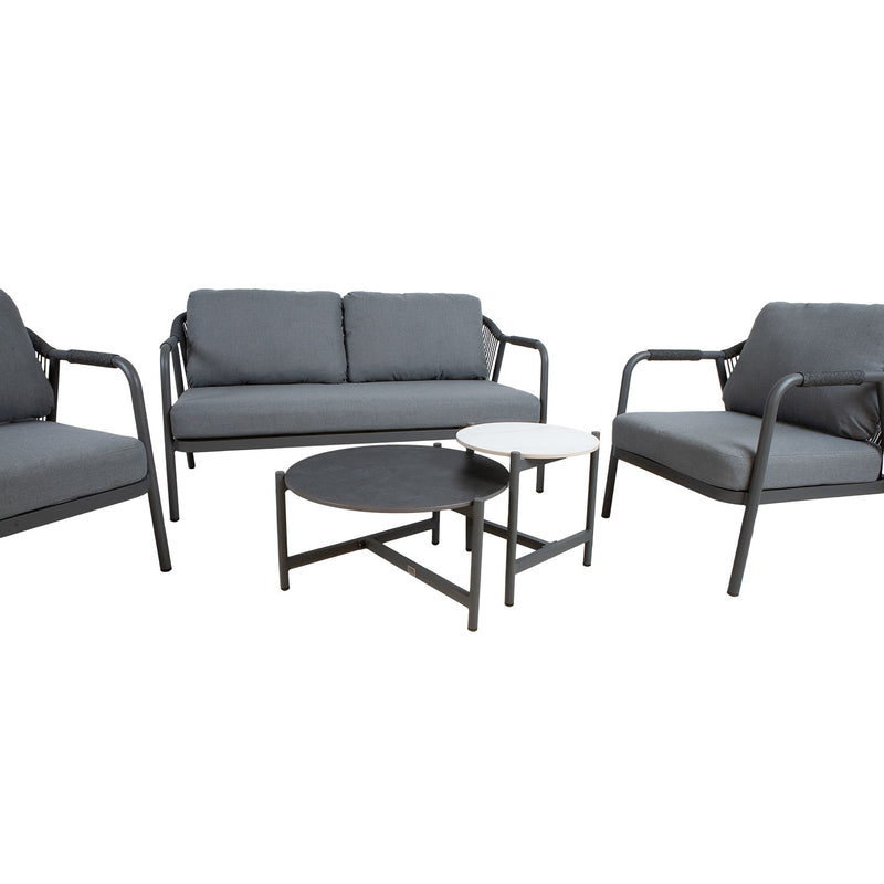 Garden furinture set KASSEL 2 tables, sofa and 2 chairs - kuva 5