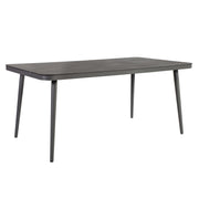Table ANDROS 180x90xH75cm, grey - 21173