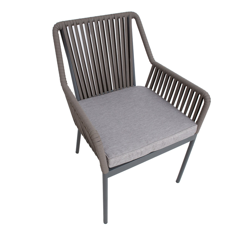 Chair ANDROS grey/taupe - kuva 6