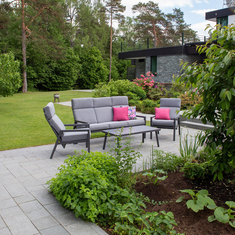 Garden furniture set CASPER table, sofa, 2 chairs - kuva 10