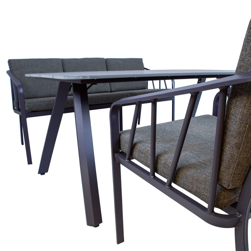 Garden furniture set KAHLA table, sofa, 2 chairs - kuva 5