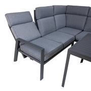 Garden furniture set CASTEN table, corner sofa - kuva 5