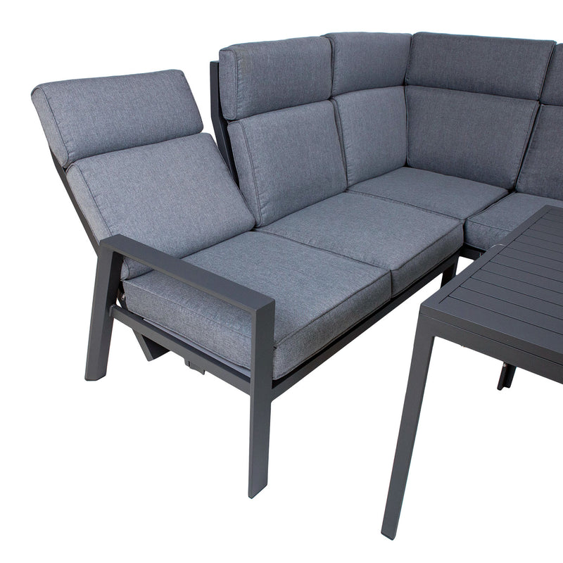 Garden furniture set CASTEN table, corner sofa - kuva 5