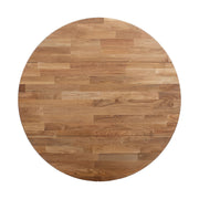 Drop leaf table BIRKA D90xH75cm, oak - kuva 9