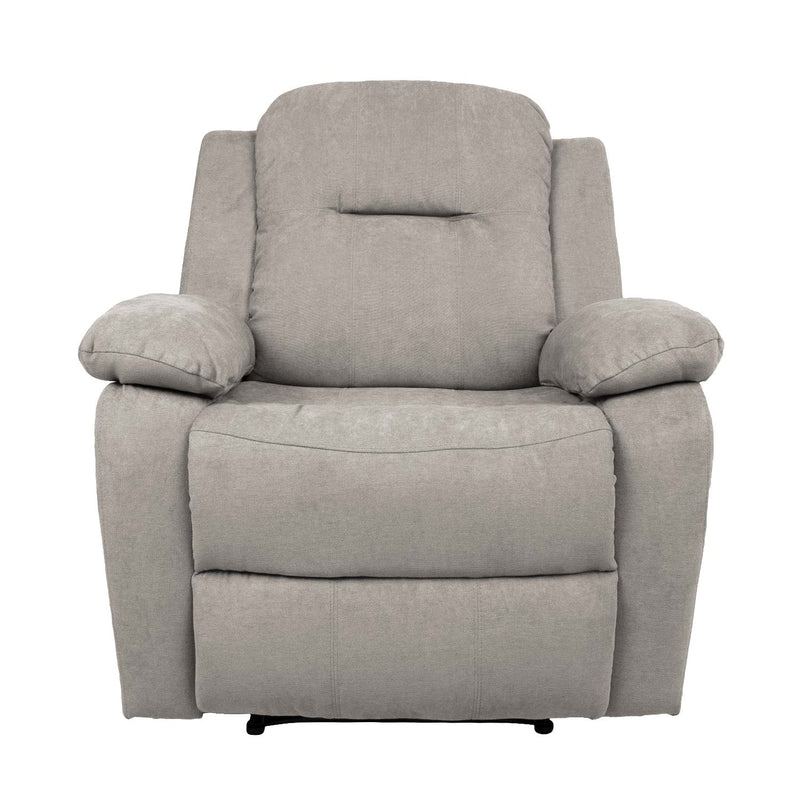 Recliner armchair LOWRI with electric mechanism, grey - kuva 3