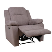 Recliner armchair LOWRI with electric mechanism, taupe - kuva 5