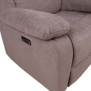 Recliner armchair LOWRI with electric mechanism, taupe - kuva 9