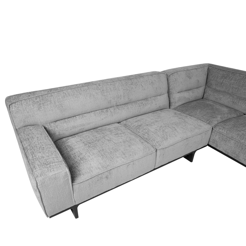 Corner sofa HASSO RC, grey - kuva 6