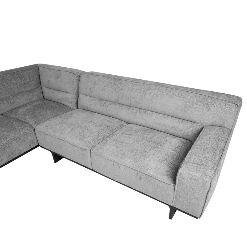 Corner sofa HASSO LC, grey - kuva 6